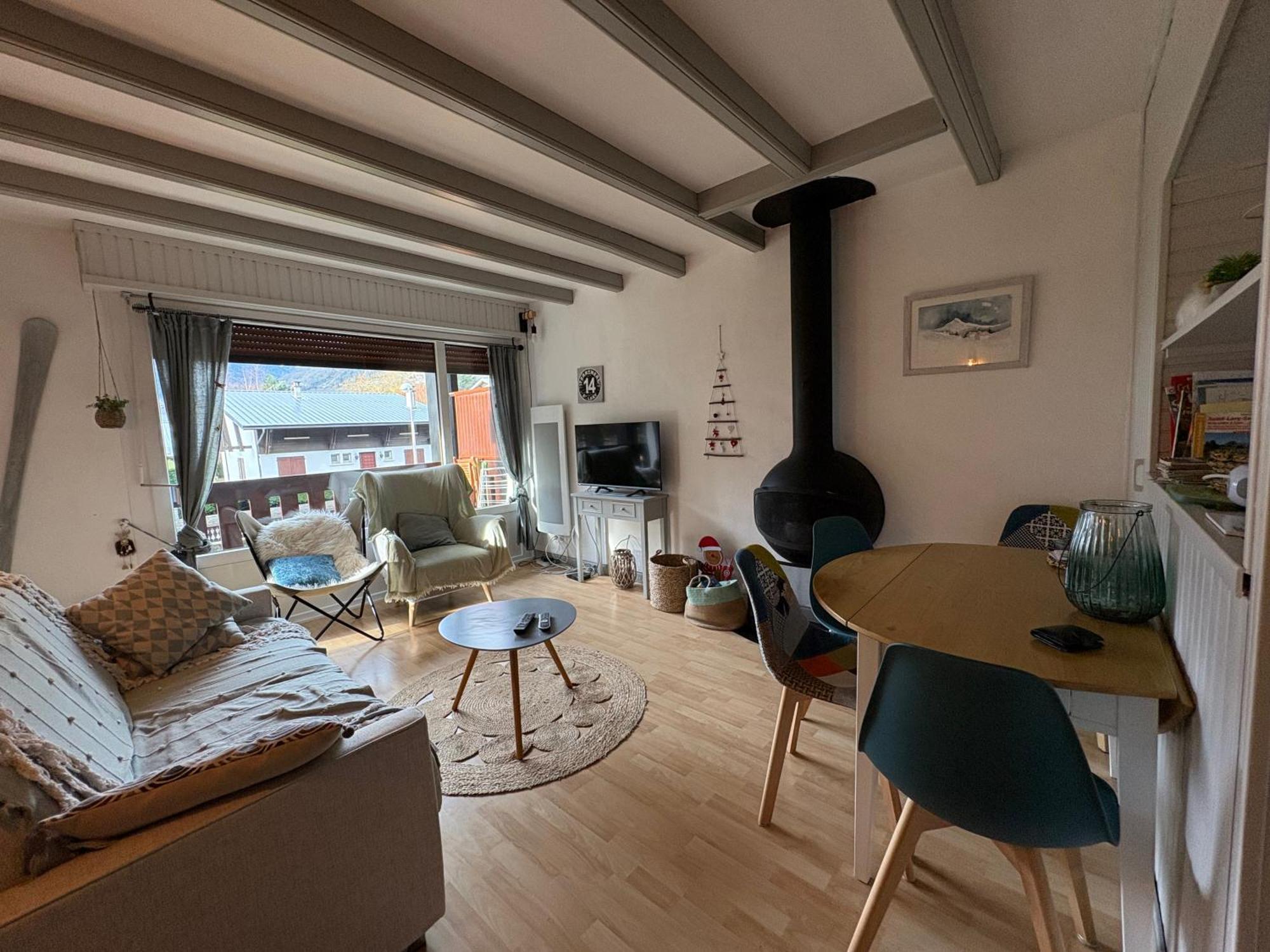 T2 Centre Village - Proximite Telecabine - Vue Montagne Plein Sud - Terrasse Couverte - Balcon - Chambre 1 Lit Double En 160 - Salon 1 Canape Convertible En 140 - Cuisine Separee Saint-Lary-Soulan Exteriér fotografie